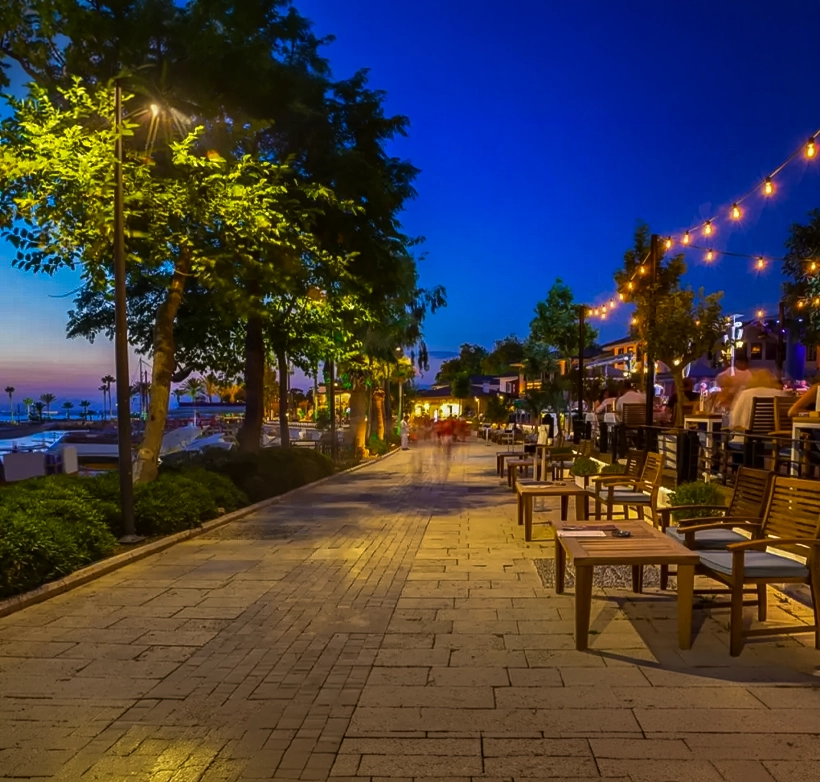 Nightlife in Side's Old Town