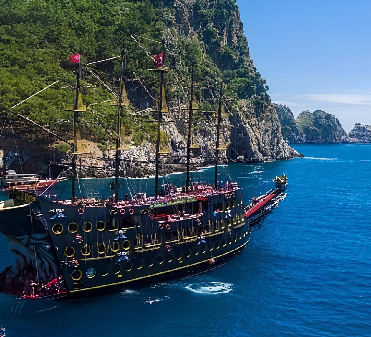 Side Pirate Boat Trip